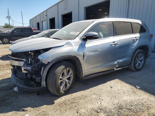 VIN 5TDKKRFH4FS119292 2015 Toyota Highlander, Xle no.1