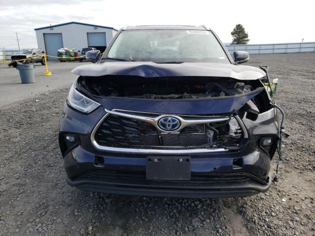 VIN 5TDXBRCH5PS109639 2023 Toyota Highlander, Hybri... no.5