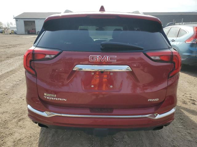  GMC TERRAIN 2018 Червоний
