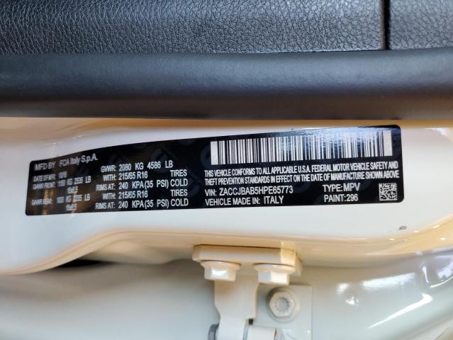 ZACCJBAB5HPE65773 Jeep Renegade Sport