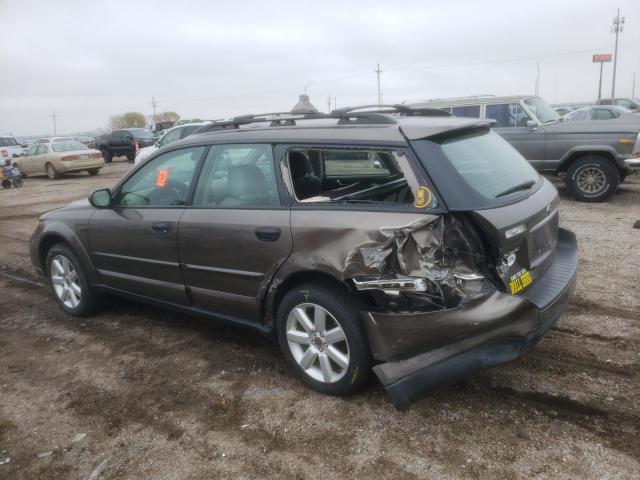 4S4BP61C397327279 | 2009 Subaru outback 2.5i