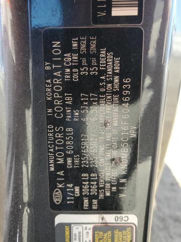 KNDMB5C16F6046936 KIA SEDONA LX