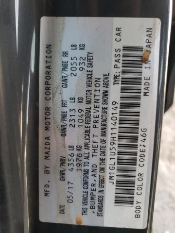 JM1GL1U59H1140149 Mazda 6 SPORT