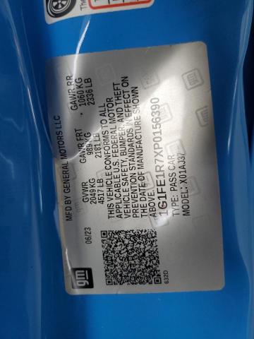 2023 CHEVROLET CAMARO LT1 - 1G1FE1R7XP0156390