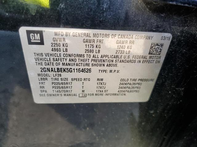 2016 CHEVROLET .CK2500 - 2GNALBEK5G1164626