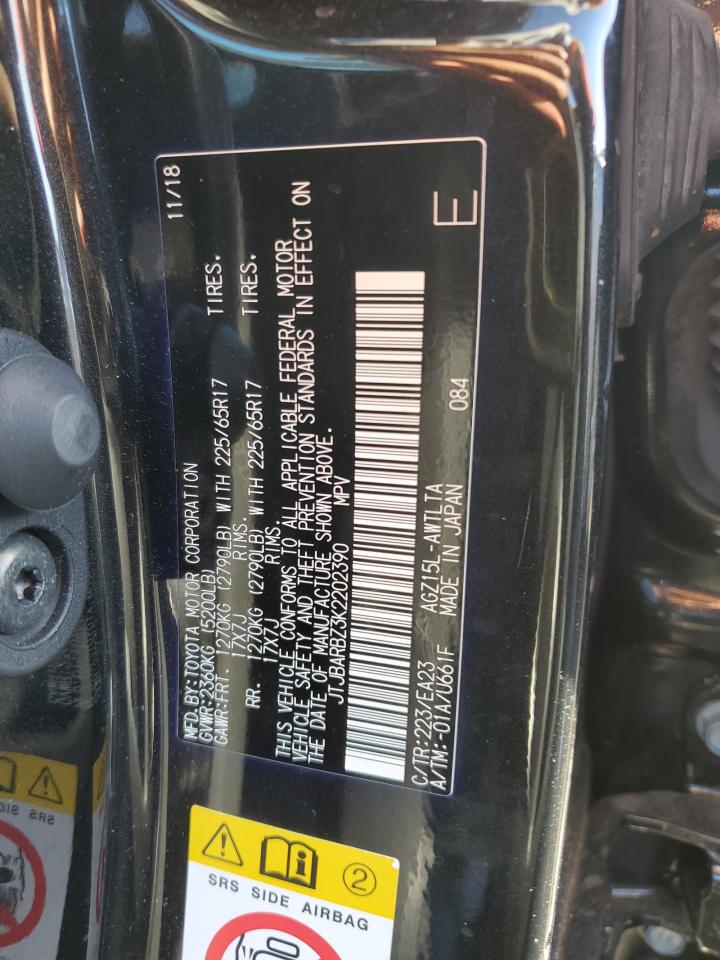 2019 Lexus Nx 300 Base vin: JTJBARBZ3K2202390