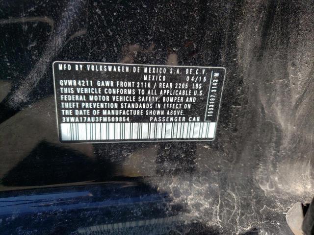 2015 VOLKSWAGEN GOLF SPORT - 3VWA17AU3FM509854