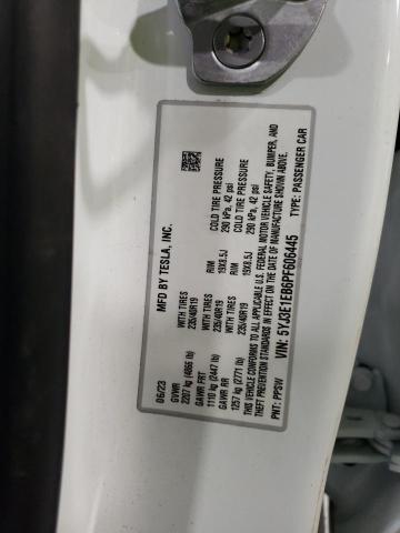 5YJ3E1EB6PF606445 | 2023 Tesla model 3