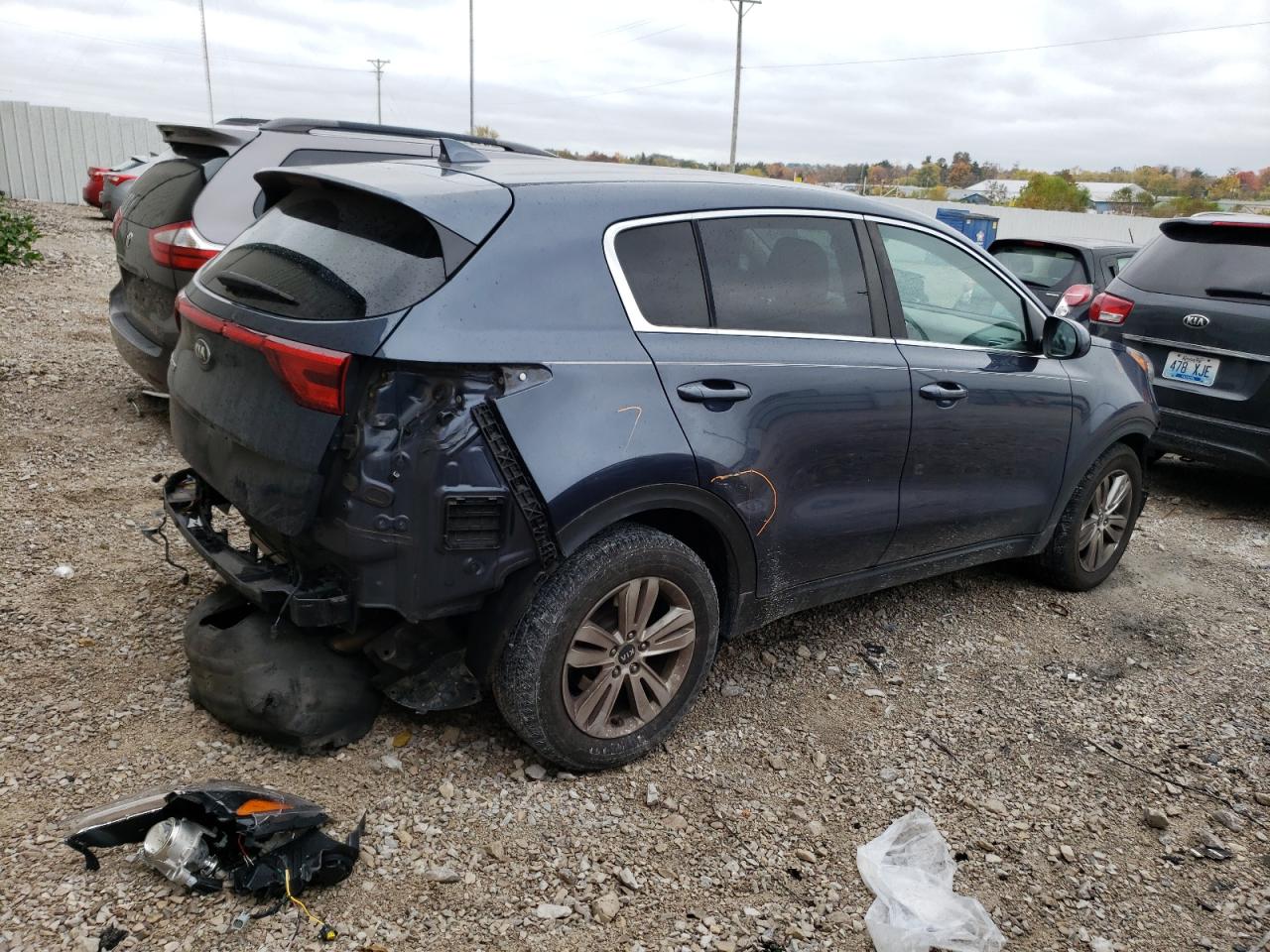 2018 Kia Sportage Lx vin: KNDPM3AC1J7322569