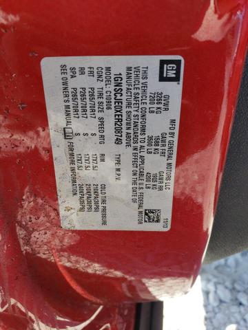 1GNSCJE0XER208749 Chevrolet Suburban C1500 Lt