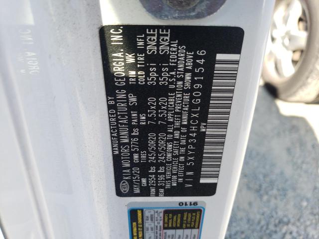 5XYP34HCXLG091546 KIA Telluride Ex
