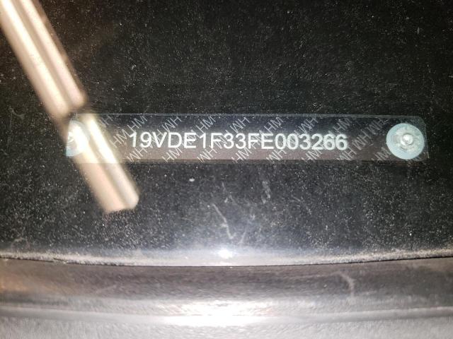 2015 ACURA ILX 20 19VDE1F33FE003266