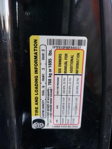 1FTFX1EF6EFA40337 Ford F150 Super Cab