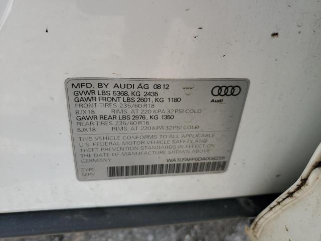 VIN WA1LFAFP6DA008295 2013 Audi Q5, Premium Plus no.12