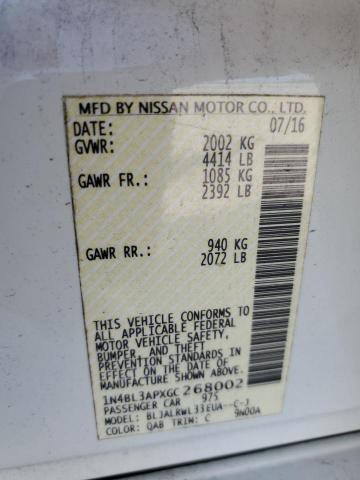 1N4BL3APXGC268002 Nissan Altima 3.5sl