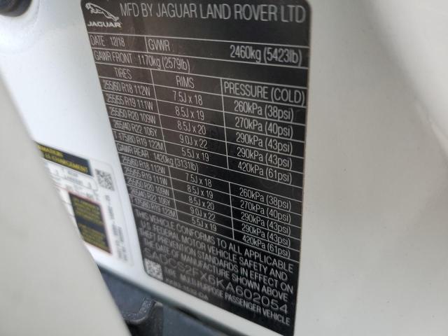 SADCS2FX6KA602054 Jaguar F-Pace