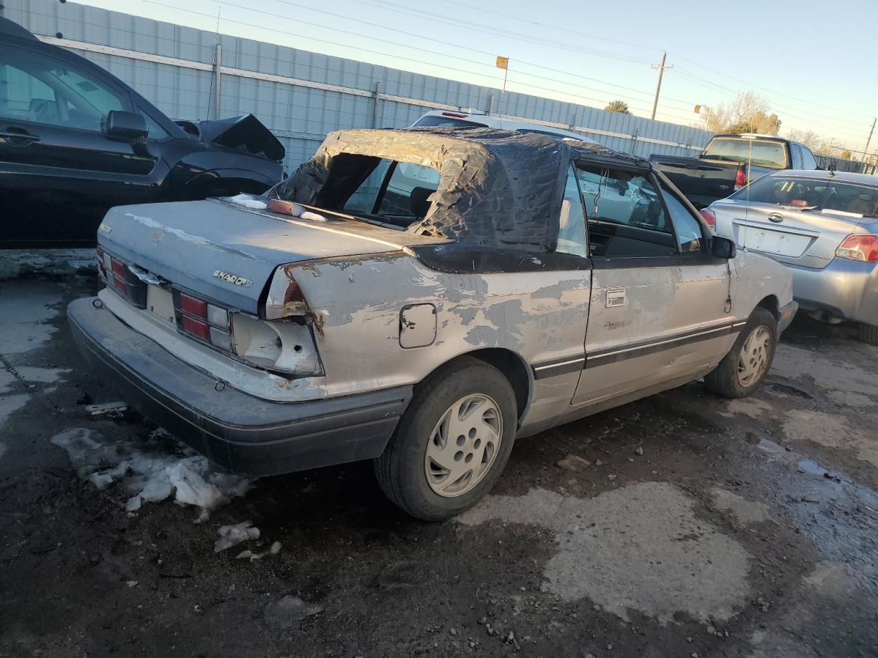 3B3XP45K6MT592090 1991 Dodge Shadow