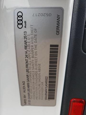 2020 AUDI A4 PREMIUM - WAUENAF41LA045922