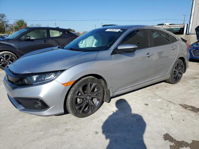 Lot #2340540615 2020 HONDA CIVIC SPOR salvage car