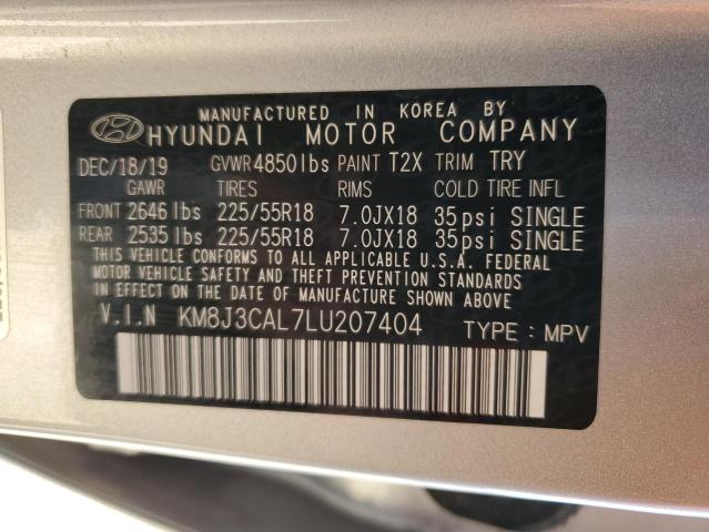 KM8J3CAL7LU207404 Hyundai Tucson Limited