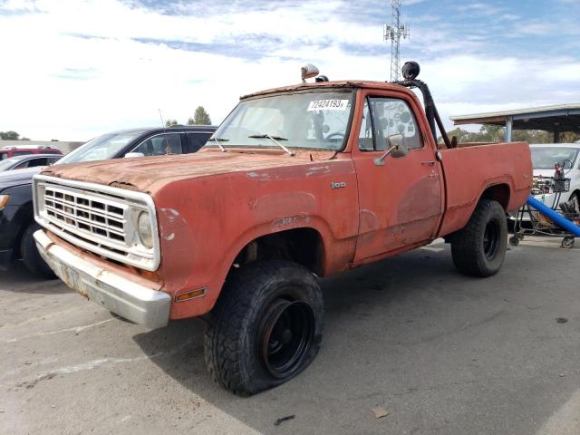 Global Auto Auctions: 1973 DODGE RAM