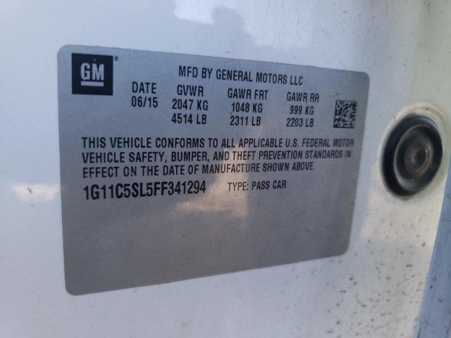 1G11C5SL5FF341294 Chevrolet MALIBU 1LT
