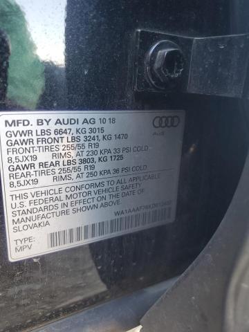 VIN WA1AAAF76KD012459 2019 Audi Q7, Premium no.14