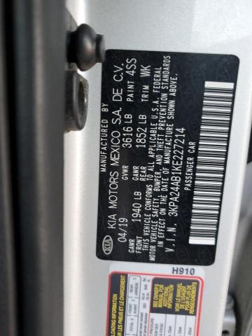 2019 KIA RIO S - 3KPA24AB1KE227214