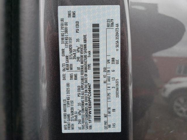 2023 FORD F150 SUPER - 1FTFW1E80PFC04947