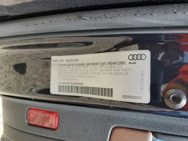 WAUKMAF42JA090404 2018 AUDI A4, photo no. 12