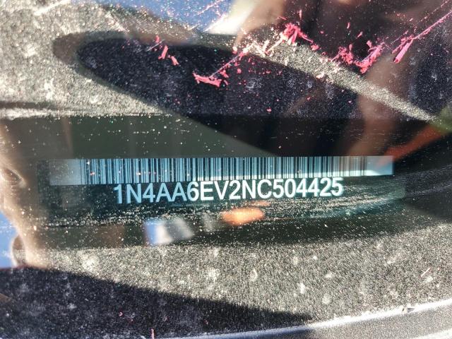 1N4AA6EV2NC504425 Nissan Maxima Sr