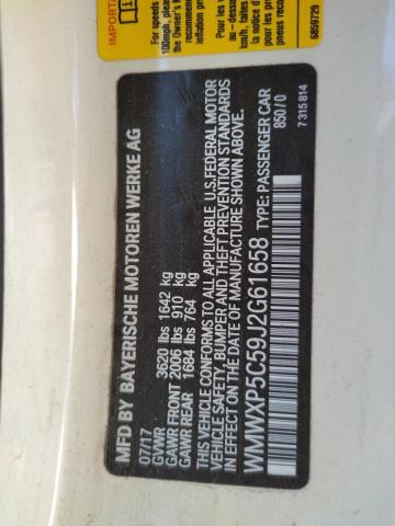 WMWXP5C59J2G61658 Mini Cooper