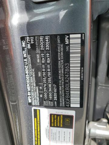 4JGFB4KB0LA247863 Mercedes-Benz Gle 350 4matic