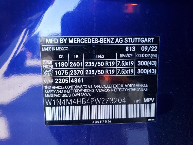 W1N4M4HB4PW273204 Mercedes-Benz Glb 250 4matic