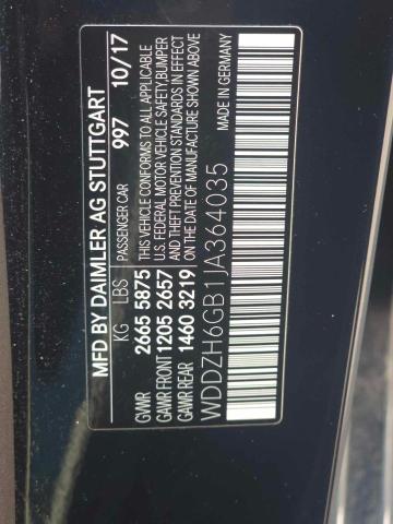 WDDZH6GB1JA364035 Mercedes-Benz E 400 4matic