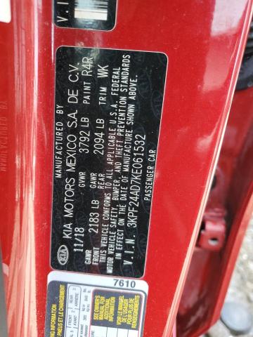 3KPF24AD7KE061532 2019 Kia Forte Fe