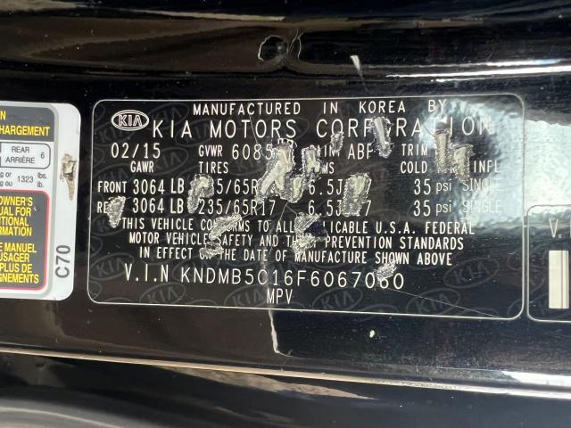 KNDMB5C16F6067060 KIA SEDONA LX