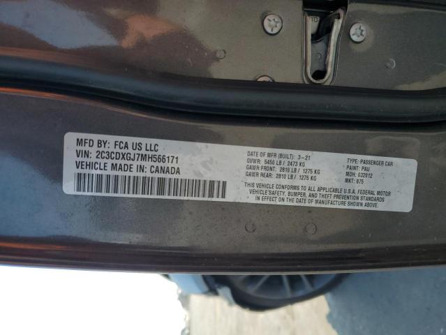 2C3CDXGJ7MH566171 Dodge Charger Scat Pack