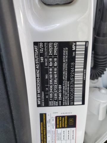 W1N0G8EB7MF924418 Mercedes-Benz Glc 300 4matic