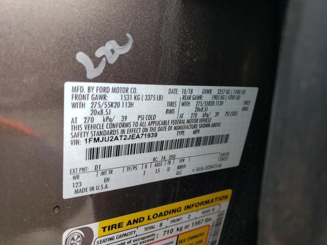 1FMJU2AT2JEA71939 Ford Expedition Limited