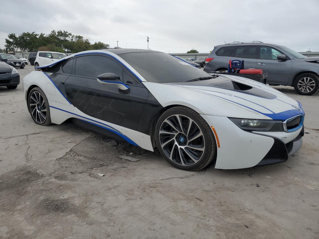 WBY2Z2C54FV392511 2015 BMW I8 at IN - Fort Wayne, Copart lot 53033563