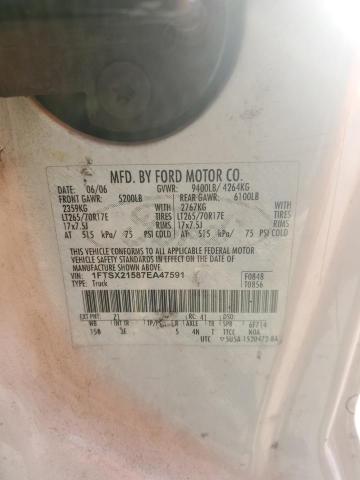 1FTSX21587EA47591 2007 Ford F250 Super Duty