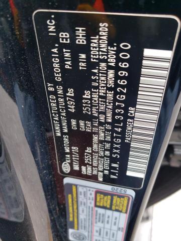 5XXGT4L33JG269600 KIA Optima Lx