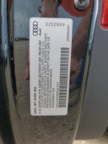 2023 AUDI A5 PRESTIG WAUUAAF59PA021017