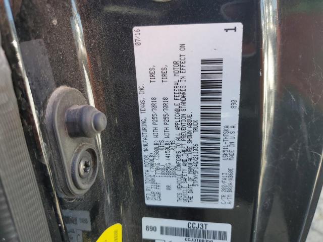 2016 TOYOTA TUNDRA SR - 5TFNY5F14GX211036