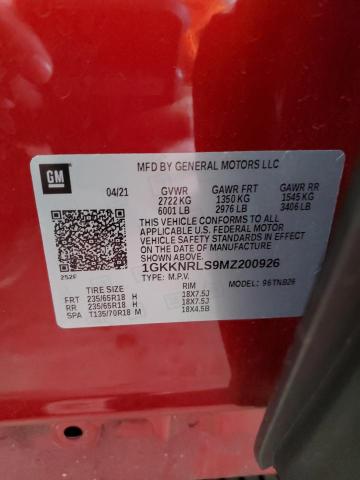 1GKKNRLS9MZ200926 GMC Acadia SLE 13