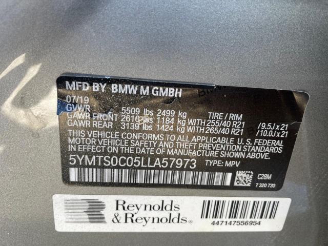 2020 BMW X3 M COMPE - 5YMTS0C05LLA57973