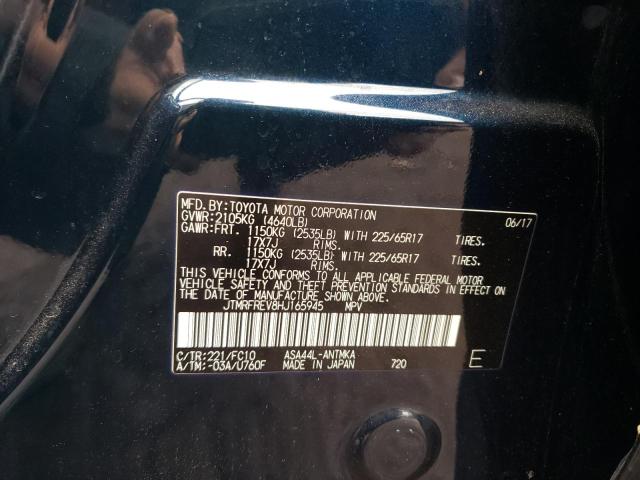 2017 TOYOTA RAV4 XLE - JTMRFREV8HJ165945