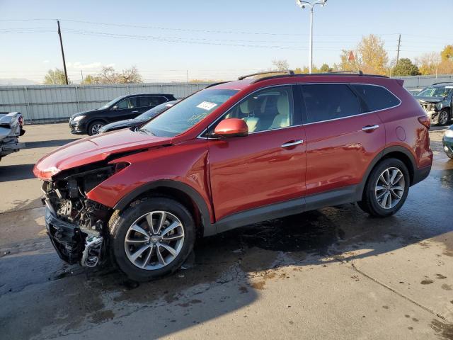  HYUNDAI SANTA FE 2017 Червоний