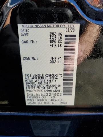 1N4BL4EV1LC224902 Nissan ALTIMA SL